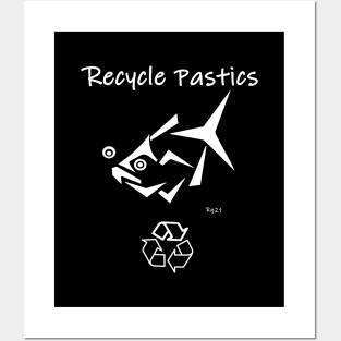 Recycle Plastics Awareness Posters and Art